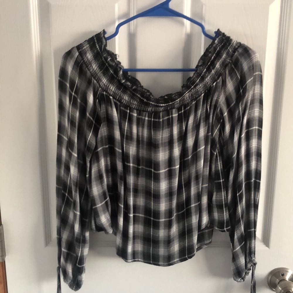 Off the shoulder shirt